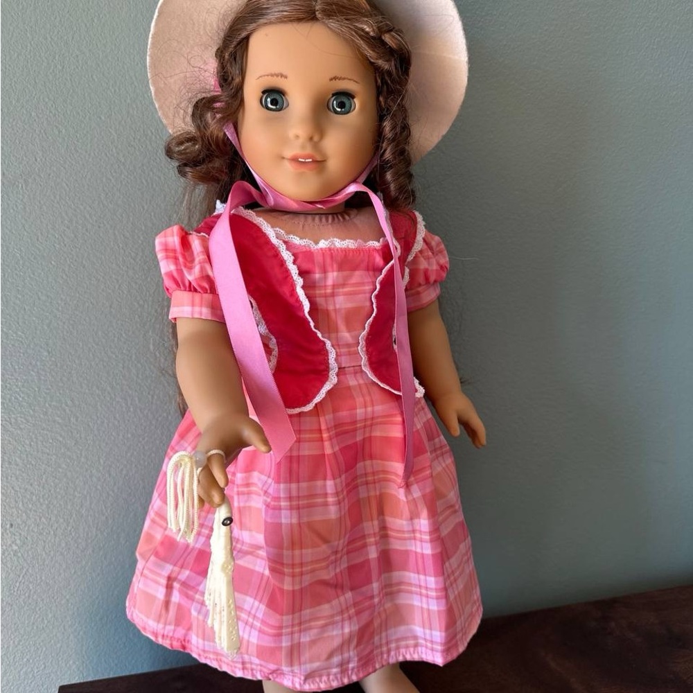 American Girl Marie Grace Doll with Meet Dress, Hat, and Fan